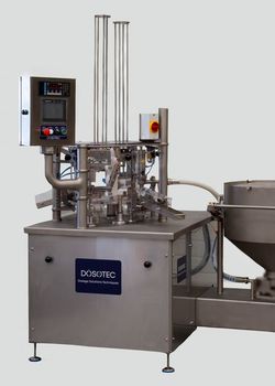 Conditionneuse rotative pot plastique