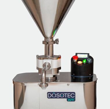 Doseuse de table DOSOTEC : Sortie adaptée à vos produits à doser (directe, vanne pneumatique…)
