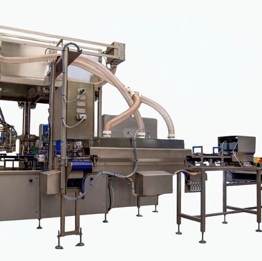 Ligne de conditionnement pour produits laitiers