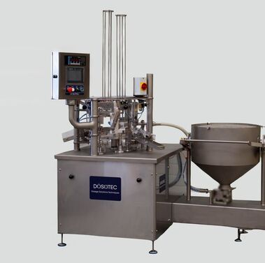 Conditionneuse rotative pot plastique